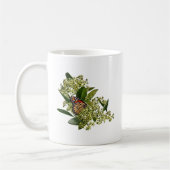 Mug Papillon monarque sur Euonymus (Gauche)