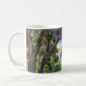 Mug Papillon Monarque sur Fleurs Violettes (Gauche)