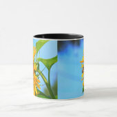 Mug Papillon monarque sur un tournesol du Kansas (Centre)