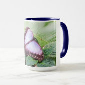 Mug Papillon morpho bleu (Devant droit)