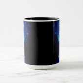 Mug Papillon Morpho sur fond sombre (Centre)