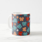 Mug Papillon multicolore (Devant gauche)
