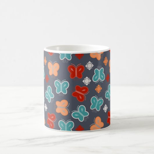 Mug Papillon multicolore (Centre)