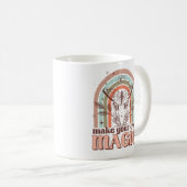 Mug Papillon mystique Boho (Devant droit)