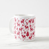 Mug Papillon Noël (Devant gauche)