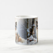 Mug Papillon Noël enneigé Christmas (Centre)