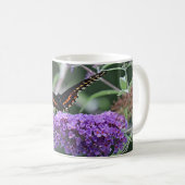 Mug Papillon noir (Devant droit)
