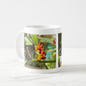 Mug Papillon noir à queue noire #2-mug (Devant gauche)