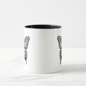 Mug Papillon Noir Blanc (Centre)