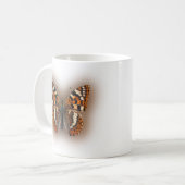 Mug Papillon orange (Devant gauche)