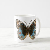 Mug Papillon Pansy Bleu (Devant droit)