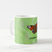 Mug Papillon paon (Devant gauche)