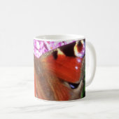 Mug Papillon paon et bouddleie (Devant droit)
