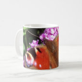Mug Papillon paon et bouddleie (Devant gauche)