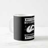 Mug Papillon papillon Buttercry pourquoi - Conception (Devant gauche)