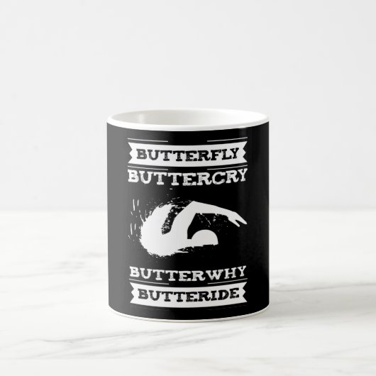 Mug Papillon papillon Buttercry pourquoi - Conception (Centre)