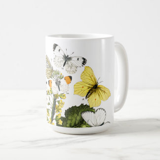 Mug Papillon papillon vintage Ancienne illustration