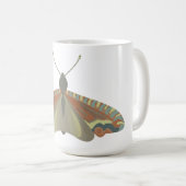 Mug Papillon peint (Devant droit)