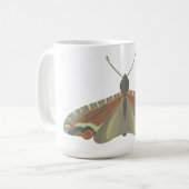 Mug Papillon peint (Devant gauche)
