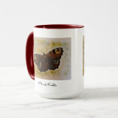 Mug Papillon peint Frida Kahlo (Devant gauche)