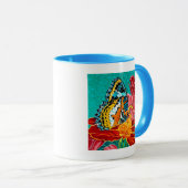 Mug Papillon pointu I (Devant droit)