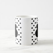 Mug Papillon Pois noir (Centre)