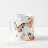 Mug Papillon Prairie Aquarelle Joli (Devant gauche)