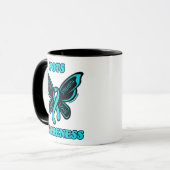 Mug Papillon/Prise de conscience...POTS (Devant gauche)
