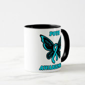 Mug Papillon/Prise de conscience...POTS (Devant droit)