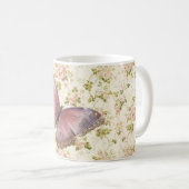Mug Papillon rose Chic Shabby (Devant droit)