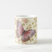 Mug Papillon rose Chic Shabby (Centre)