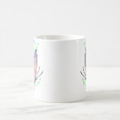 Mug Papillon rose et violet (Centre)