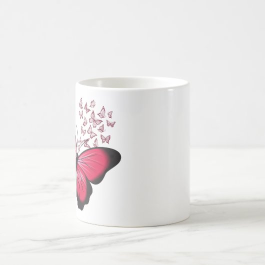 Mug papillon rouge (Centre)