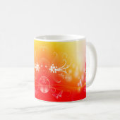 Mug Papillon rouge (Devant droit)