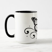 Mug Papillon royal élégant (Gauche)