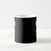 Mug Papillon ruban vert mandala survivant de greffe (Centre)