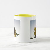 Mug Papillon se reposant au crépuscule (Centre)