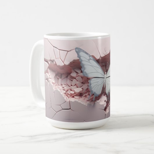 Mug Papillon Série 1-2 (Devant gauche)