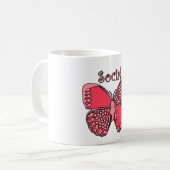 Mug Papillon social (Devant gauche)