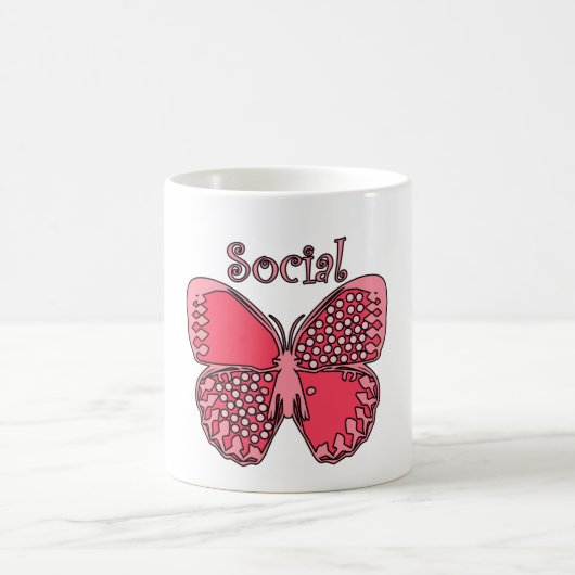 Mug Papillon social (Centre)