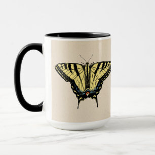 Mug Papillon Southwestern jaune Swallowtail
