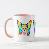 Mug Papillon Sugar Skull (Gauche)
