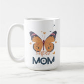 Mug Papillon Super MOM (Gauche)
