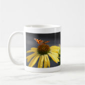 Mug Papillon sur fleur (Gauche)