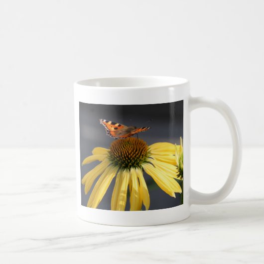 Mug Papillon sur fleur (Droite)