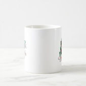 Mug Papillon sur fleurs (Centre)