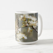 Mug Papillon sur Floral : Aujourd'hui je choisis Joy C (Devant droit)