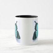 Mug Papillon sur le blanc (Centre)