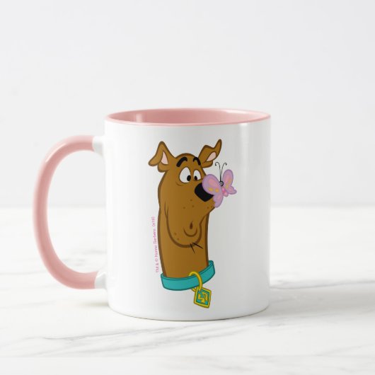 Mug Papillon sur le nez de Scooby-Doo (Gauche)