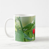 Mug Papillon sur les fleurs, w Verse de Psaume 118:24 (Gauche)